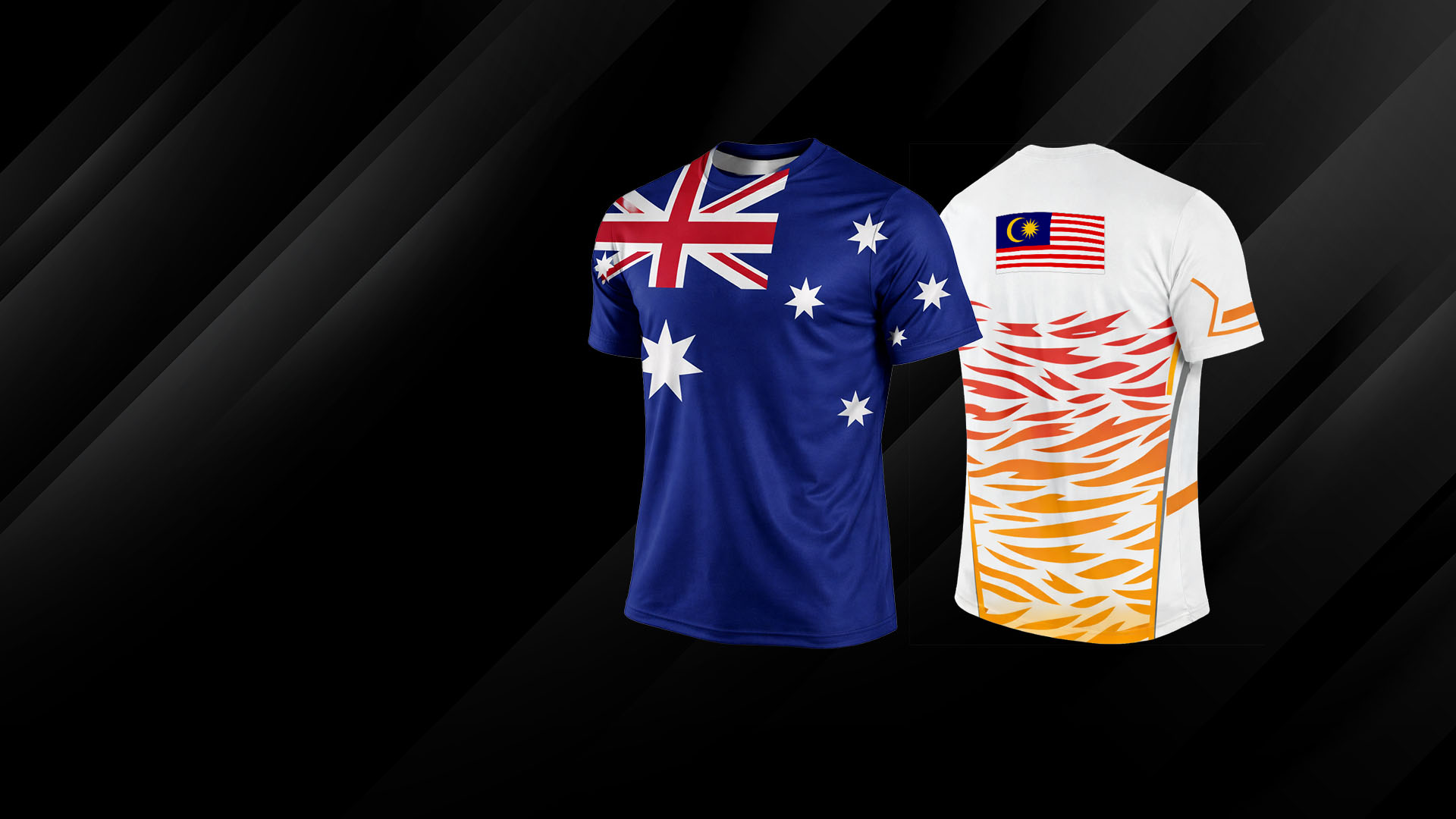 Custom t-shirt mockup